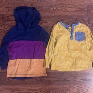 2T long sleeve shirts. Old navy